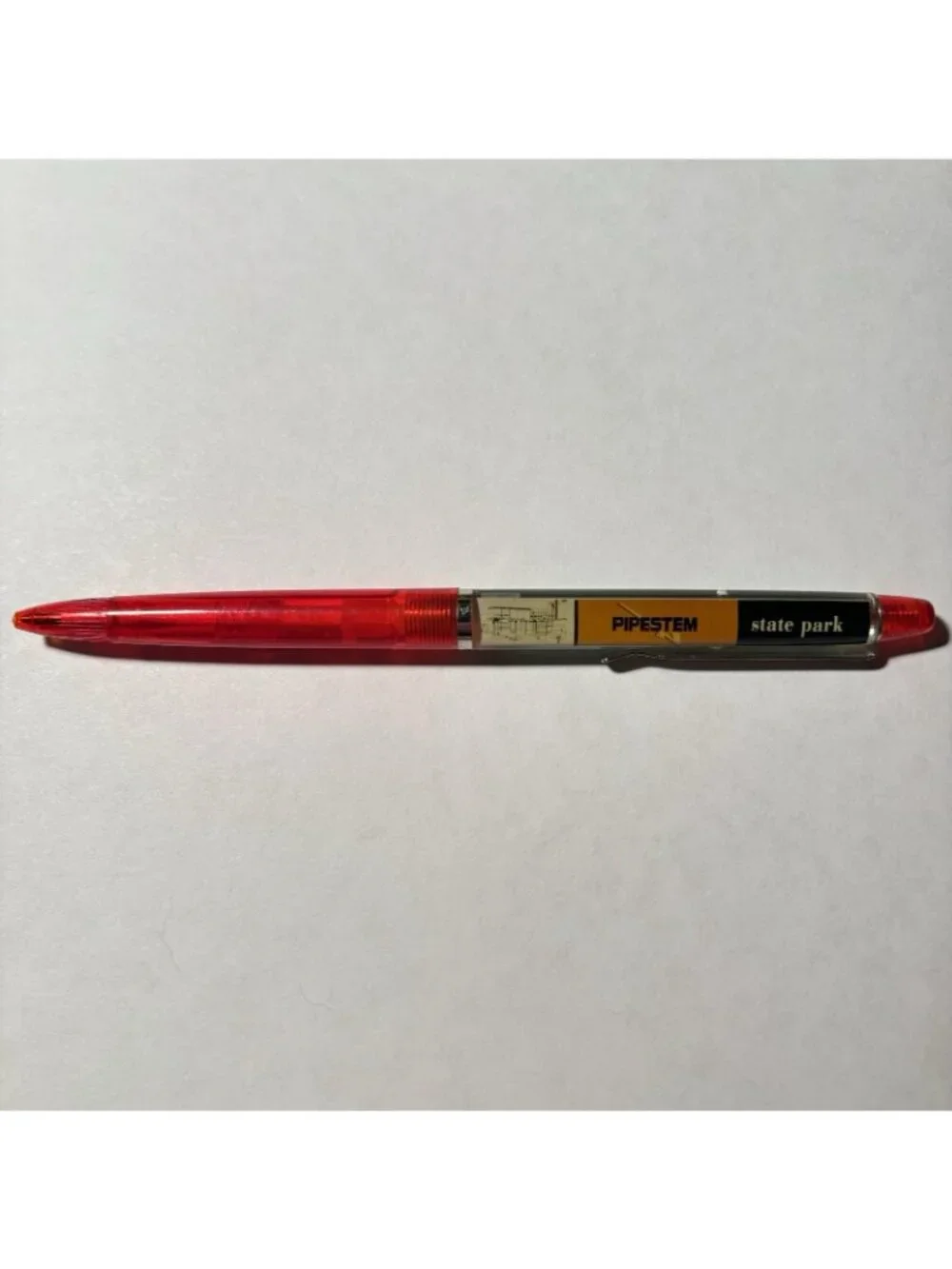 Pipestem State Park West Virginia WVA Floaty Pen Deer Moves Resort Souvenir Vtg
